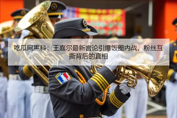 吃瓜网黑料：王嘉尔最新言论引爆饭圈内战，粉丝互撕背后的真相